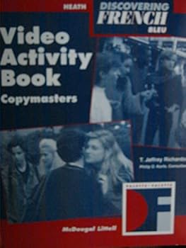 Unknown Binding Video Activity Book - Copymasters (Discovering French Bleu) Book