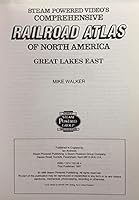 Steam Powered Video's Comprehensive Railroad Atlas of North America: Great Lakes East 1874745064 Book Cover