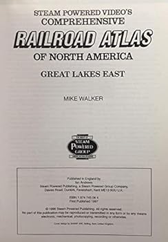 Paperback SPV's comprehensive railroad atlas of North America: Great Lakes East Book