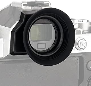 PROfezzion Extended-Type Soft Silicone Eyepiece for Nikon Zfc Z FC Mirrorless Digital Camera Replaces Nikon DK32 Eyecup