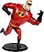 ​Pixar Spotlight Series Mr. Incredible Figure, Disney Pixar The Incredibles Movie Collectable, 8.2-in Tall, Articulation 3 Faces & 3 Sets Hands, Display Box Background & Stand