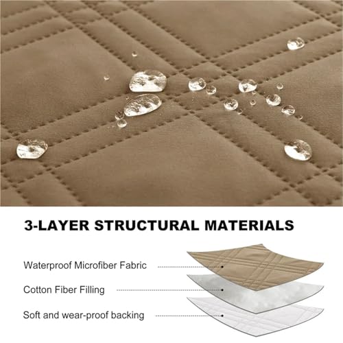 Konsilsa Funda Acolchada ideal para sala de estar con niños y mascotas en el hogar 7