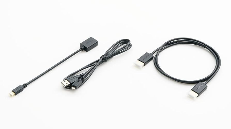 【新品未使用】アルパイン取付キット+HDMIケーブル3点セット KM-HD20-3DEN10N【ハイスピードHDMI延長ケーブル（3Dコネクタ