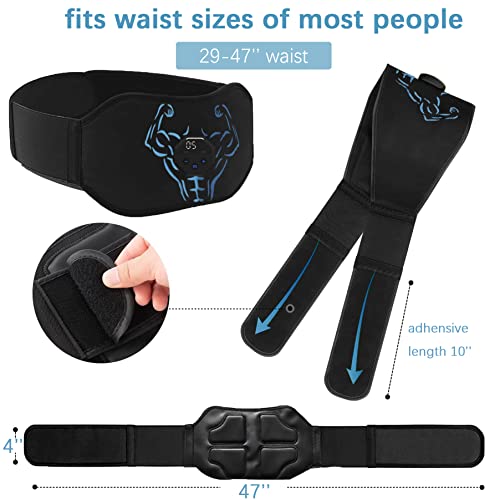 Ailsworth Electronic Muscle Stimulator - Ab Machine, Abs Stimulator Abdominal Toning Belt For Men And Women, Muscle Toner Ab Training Device Sports Fitness Ab Workout Equipment For Home Office #TOP7