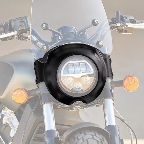 Finition premium pour cache de phare avant ABS Indian Scout - 3