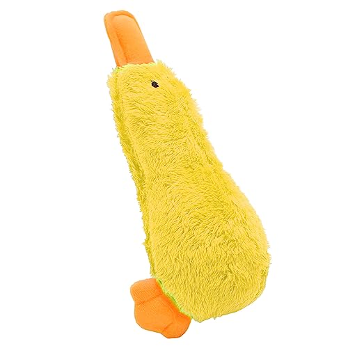 Juguete mordible de peluche para perros en forma de pato miniatura 2