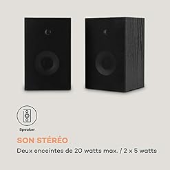 Auna Platine Vinyle Bluetooth, Tourne Disque Vinyle USB avec Haut parleur, Tourne-disques Audio Vinyle 33 tours, Chaine… - Les Beatles, Paul McCartney, John Lennon, RIngo Starr, George Harrison Auna Platine Vinyle Bluetooth, Tourne Disque Vinyle USB avec Haut parleur, Tourne-disques Audio Vinyle 33 tours, Chaine… – Image 3