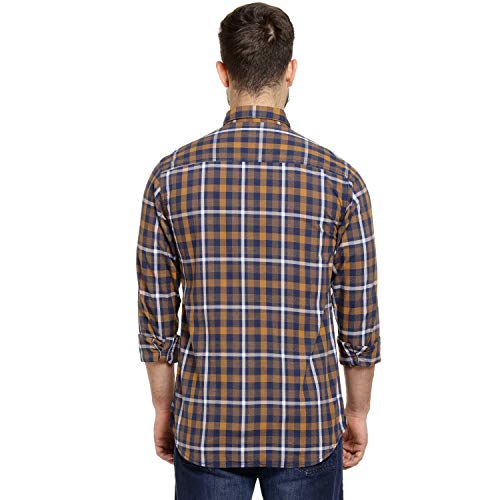 Image of Campus Sutra Men's Cotton Regular Fit Casual Shirt