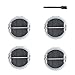Produktbild FBGood Staubsauger Teile (3 Filters + 1 Reinigungsbürste) Für Xiaomi ROIDMI F8 F8E NEX, Original Ersatz Filter Hocheffizienter Reinigung Swerkzeugsätze Kehrmaschinen Zubehör Ersatzkit