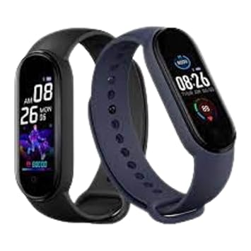 Drumstone (Buy 1 Get 1 with (October Special ) M5 Smart Bracelet - Advanced Fitness Tracker with Blood Pressure, Continuous Heart Rate Monitor, and HD Display