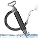 Kleine Kajak Bilgenpumpe Manuell,Wasserpumpe,Handlenzpumpe,Handpumpe für Kajakrettung Kajakzubehör Kanu (Schwarz)