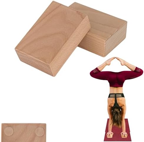 BalanceBlocks – Palanca de madera para yoga y gimnasia, soporte e...