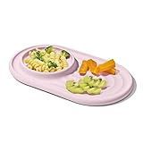 OXO Tot Textured Suction Plate – Blossom