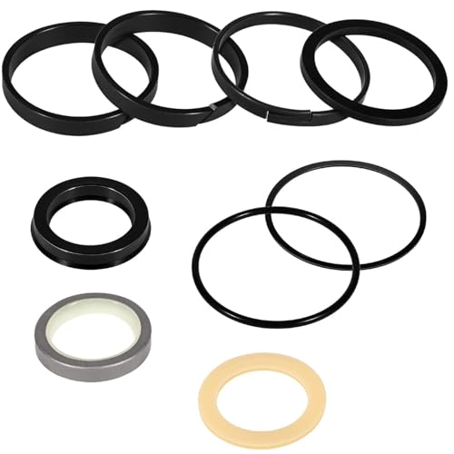 Hydraulic Cylinder Seal Kit 2.5" Bore 1.5" Rod Replace for 1543253C1 G109456 G105550 Suitable for Loader Bucket Case Backhoe Loader 350 580B 580C 580F 680C (2.5" Bore 1.5" Rod)