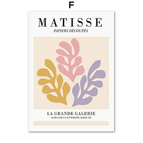 Affiche Matisse abstrait 60x80 cm pour habiller un grand mur vide