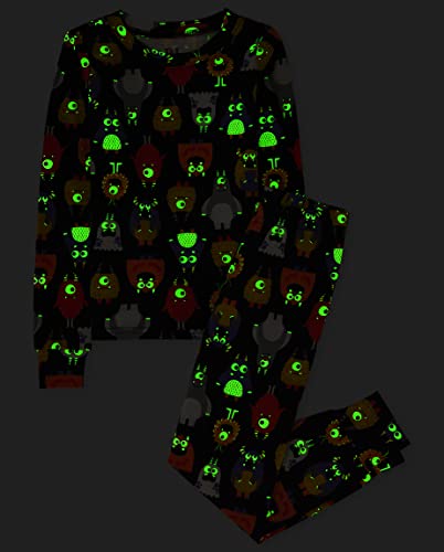 The Children's Place Baby, Toddler and Big Kids' Siblings Matching Halloween Pajama Sets, Cotton2