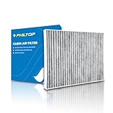 PHILTOP Cabin Air Filter, ACF006 (CF10709) Replacement for Accent, Tucson, Genesis Coupe, Rio,