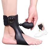Laway Upgrade Inflatable AFO Foot Drop Brace - Ankle Stabilizing Orthosis for Neurological Recovery, Men/Women Gait-Improving Brace, Shoe-Compatible, Stabilizes Ankles & Aids Post-Injury Rehab