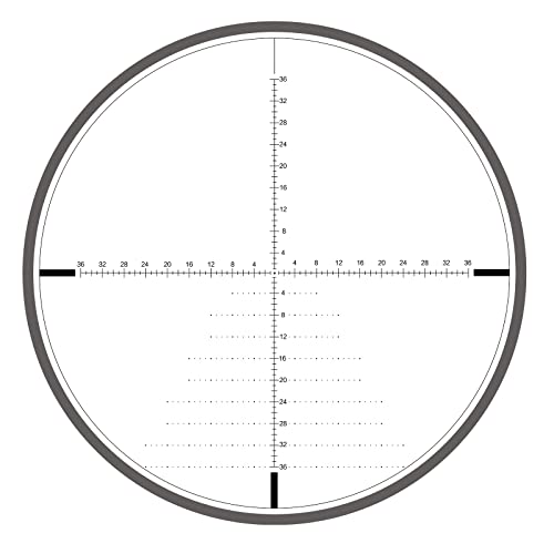 ARORY Rifle Scopes for Hunting - 4-16x44 Rifle Scope with MOA Reticle and Parallax Adjustment, First Focal Plane FFP Gun Scopes, Sunshade Included, Waterproof, Fogproof, 30mm Tube