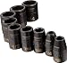 Craftsman 9-15880 6 Point 3/8-Inch Drive Standard Easy to Read Impact Socket Set, 9-Piece