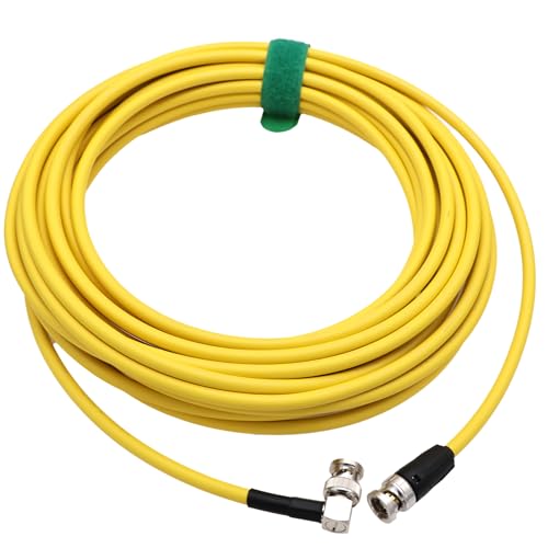 Hangton ソニーFS7 FX9 FX6 RED ARRI用のカメラのAtomosのモニター5Mのための12G 4K 60p SDI同軸ビデオケーブルの男性BNCへの直角の男性BNC Canare LV-61S