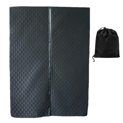 Panneau thermique magnétique isolant et coupe-vent pour intérieur - 2