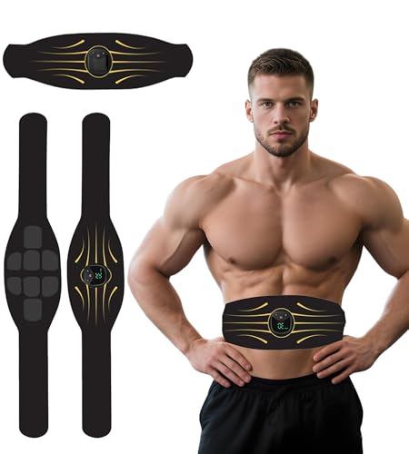 Zhailyn EMS Trainingsgerät Ganzkörper, Bauchtrainer Elektrisch Muskelstimulator EMS...