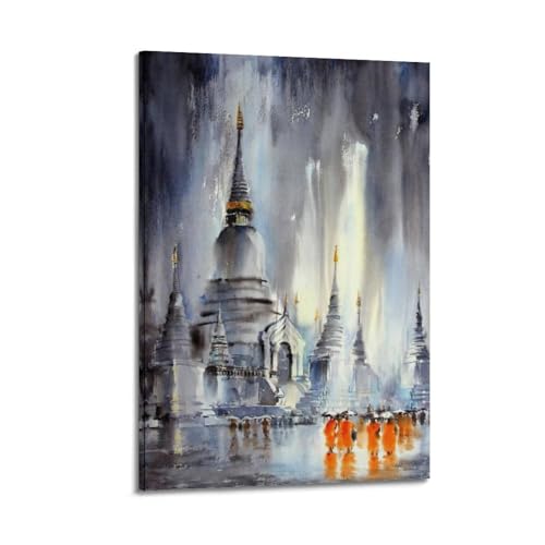 Art mural moderne sur toile WIZIGM décoration esthétique 40x60