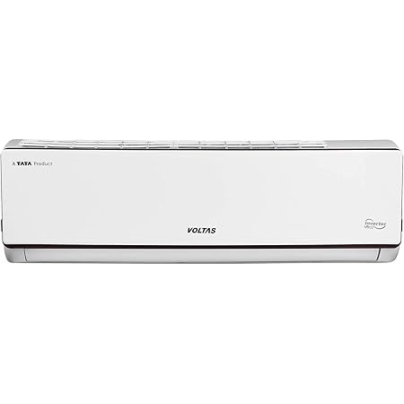 Voltas 1.4 Ton 5 Star Inverter Adjustable Split AC (Copper, 2021 175V ADJ, White)