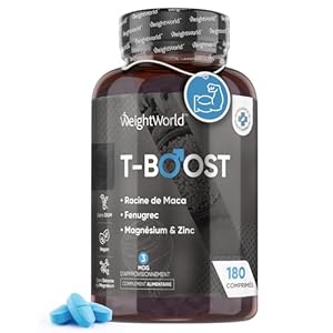 T-Boost – 180 Comprimés Vegan (3 Mois)- WeightWorld