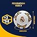 Icon Sports Officially Licensed Real Madrid CF Soccer Ball - RM154BLT White Size 3
