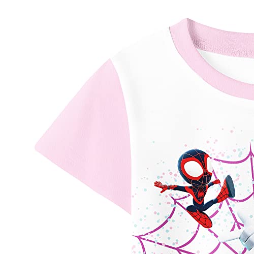 Byriady Toddler Girls Pants Set Ghost Gwen Costume Clothes Amazing Friends T Shirt And Pants Kids Casual Playwear 3-7 Years #TOP2