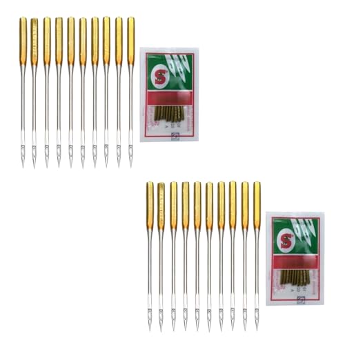 20Pcs Sewing Machine Needles,Big Eye Sewing Machine Home Sewing Machine