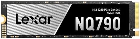 Lexar NQ790 2TB SSD Dahili PCIe 4.0, M.2 2280 PCIe Gen4x4 NVMe 1.4, 7000 MB/s'ye Kadar Okuma, Yoğun İş Yükleri için Yüksek Performanslı Dahili Katı Hal Sürücüsü, PS5 SSD - Görsel 5