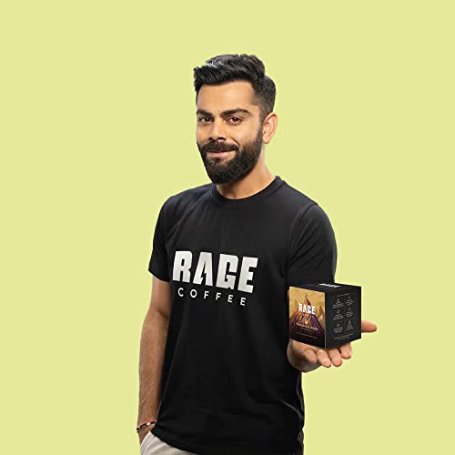 Image of Rage Coffee - Instant Coffee Sachet Pack | Butterscotch Delight Flavoured Coffee | Pack of 30 coffee sachets | 100% Arabica Coffee Beans | Great coffee anytime, anywhere