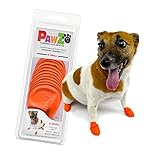 ポウズ (PAWZ) ラバードッグブーツ 日本限定パッケージ オレンジ XS サイズ