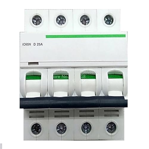 Acti 9 A9F19425 disjoncteur magnétique courbe D 4 pôles 25A iC65N