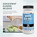 Soeos Sea Salt, Coarse Grain, 20 Oz (1.25 Pound), Non-GMO, Nature Himalayan White Salt, Rock Salt for Grinder Refill (Pack of 1)