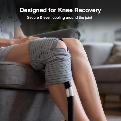 Ice Machine for Knee After Surgery, Portable Cold Therapy Machine for Knee Replacement, Ice Therapy for Post Surgery, Cryotherapy System with Ice Pack for Injuries Recovery — view 6