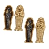 ancient coffin dd Fabriquées à partir de résine de , figurines de d'halloween et boîtes à cercueil sont conçues pour résister à l'usure, garantissant qu'elles restent une partie de votre décor pendant des années, sculpture de égyptienne, cercueil miniature d'halloween