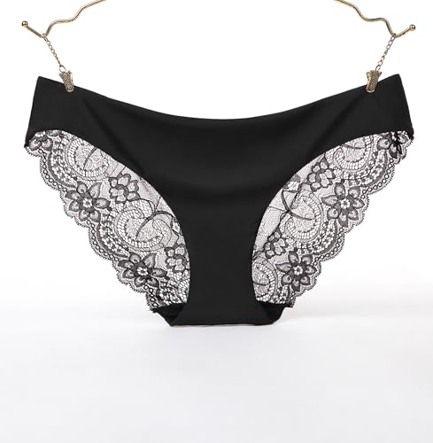 Image of Women Sexy Panties Plus Size Underwear Lace Thongs