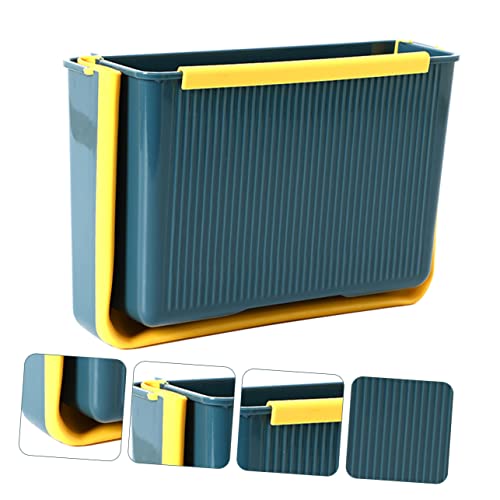 Caneca de basura rectangular plegable para pared miniatura 4