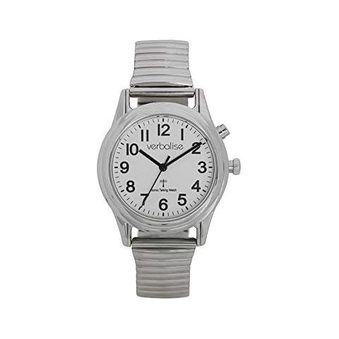 Verbalise Ladies Calendar Alarm Talking Watch with Expanding Strap VLRC-407E Cover
