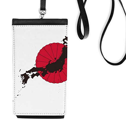 Portefeuille téléphone motif chrysanthème pour vos sorties urbaines