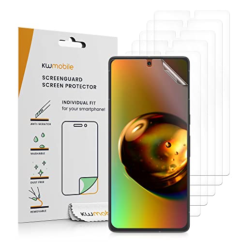 kwmobile Protector Compatible con Google Pixel 7 Protector de Pantalla - 6X película Transparente Protectora de Pantalla antiarañazos