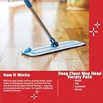 E-Cloth Deep Clean Mop Head Variety Pack, Mop Pads - 4 Pack - Image 3