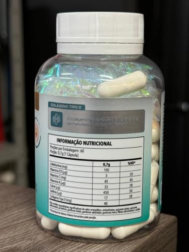 Colágeno Verisol Ácido Hialurônico 200g + Colágeno Tipo 2 60 Caps Nutrilibrium (Único, Frutas Vermel
