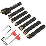 【ROBUSTER 40CR KÖRPER】 - Das 40CR-Material dieser Drehmeißel weist eine viel höhere Härte auf, sodass aufgrund seiner überlegenen Zähigkeit und Rissbeständigkeit ein stabiles Schneiden erzielt wird.