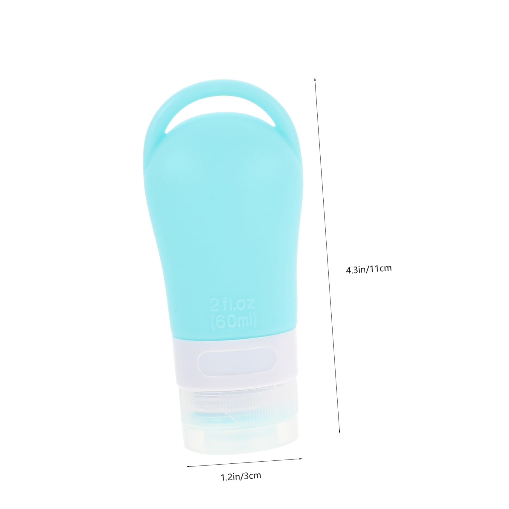 minkissy 12piezas Botellas De Silicona Rellenables Para Viaje Contenedores Portátiles De Perfectos Para Lociones y Cosméticos Diseño y Práctico Para Ahorro De Espacio