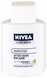  Nivea For Men Aftershave Bálsamo Sensitive, 4 unidades (4 x 100 ml)